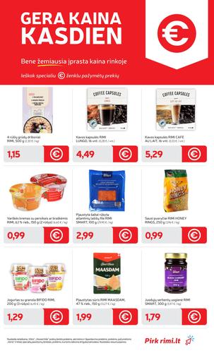 RIMI akcijų leidinys Nr. 17 nuo balandžio 21 d.