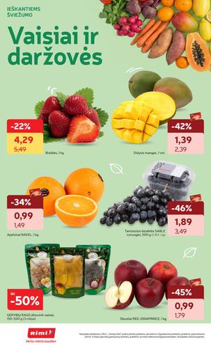 RIMI akcijų leidinys Nr. 17 nuo balandžio 21 d.