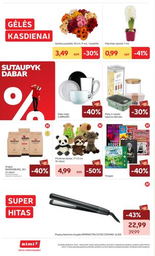 RIMI akcijų leidinys Nr. 17 nuo balandžio 21 d.