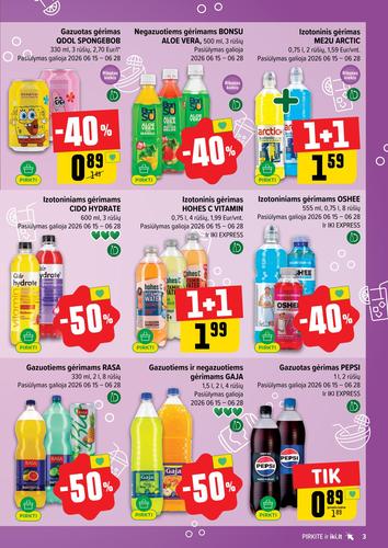 IKI akcijų leidinys Nr. 25 nuo birželio 15 d.