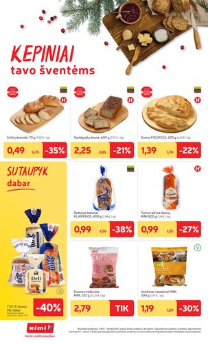 RIMI akcijų leidinys Nr. 49 nuo gruodžio 2 d.