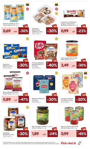 RIMI akcijų leidinys Nr. 49 nuo gruodžio 2 d.
