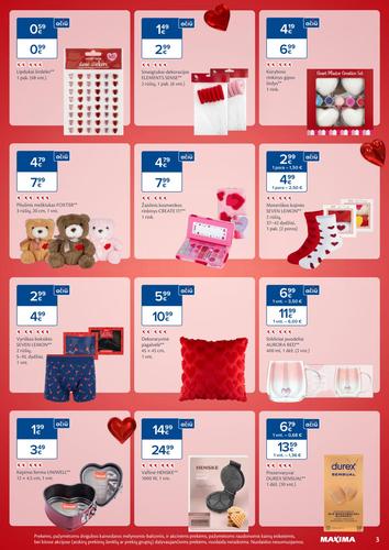 MAXIMA akcijų leidinys Nr. 6 nuo vasario 3 d.