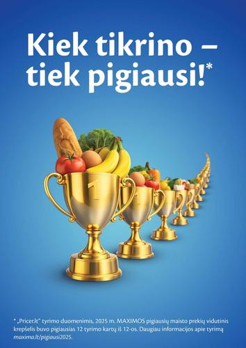 MAXIMA akcijų leidinys Nr. 6 nuo vasario 3 d.