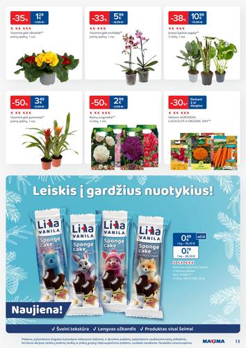 MAXIMA akcijų leidinys Nr. 6 nuo vasario 3 d.