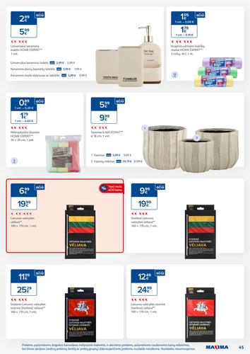 MAXIMA akcijų leidinys Nr. 6 nuo vasario 3 d.