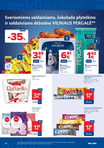 MAXIMA akcijų leidinys Nr. 35 nuo rugpjūčio 25 d.