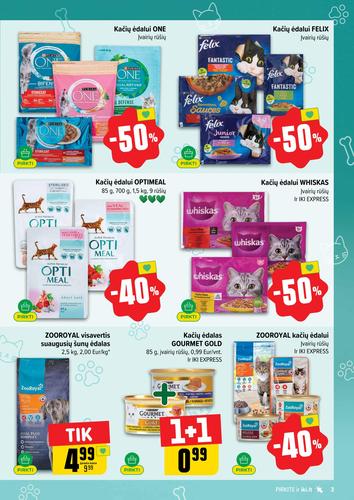 IKI akcijų leidinys "Gyvūnų fiesta" nuo balandžio 20 d.