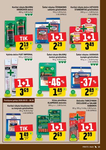 IKI akcijų leidinys Nr. 32 nuo rugpjūčio 3 d.