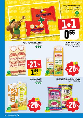 IKI akcijų leidinys Nr. 32 nuo rugpjūčio 3 d.