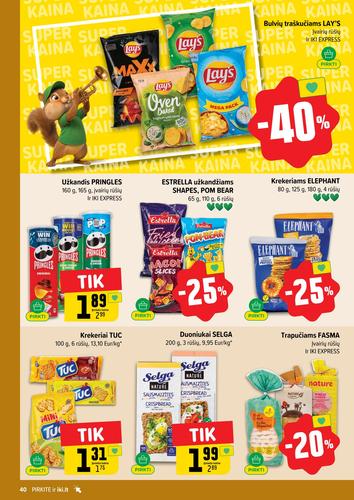 IKI akcijų leidinys Nr. 32 nuo rugpjūčio 3 d.