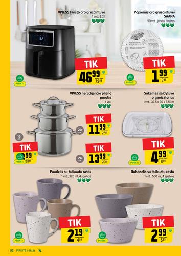 IKI akcijų leidinys Nr. 32 nuo rugpjūčio 3 d.
