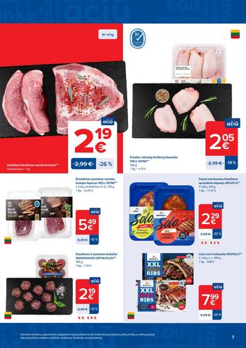 MAXIMA akcijų leidinys Nr. 41 nuo spalio 6 d.
