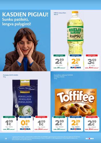 MAXIMA akcijų leidinys Nr. 41 nuo spalio 6 d.