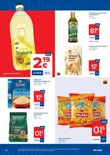 MAXIMA akcijų leidinys Nr. 41 nuo spalio 6 d.