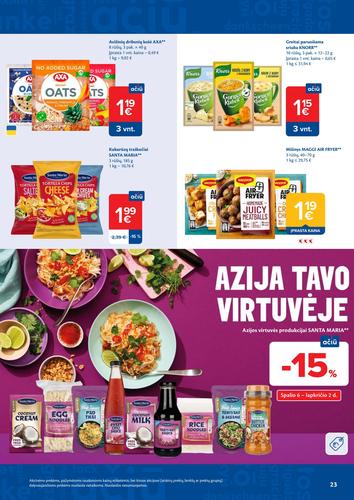 MAXIMA akcijų leidinys Nr. 41 nuo spalio 6 d.