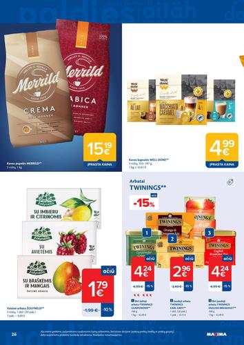 MAXIMA akcijų leidinys Nr. 41 nuo spalio 6 d.
