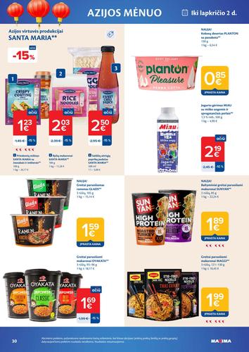 MAXIMA akcijų leidinys Nr. 41 nuo spalio 6 d.