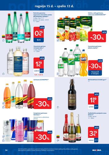 MAXIMA akcijų leidinys Nr. 41 nuo spalio 6 d.