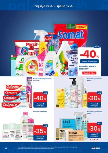 MAXIMA akcijų leidinys Nr. 41 nuo spalio 6 d.