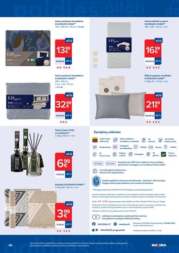 MAXIMA akcijų leidinys Nr. 41 nuo spalio 6 d.