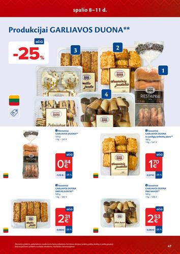 MAXIMA akcijų leidinys Nr. 41 nuo spalio 6 d.