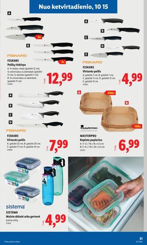 LIDL ne maisto prekių leidinys nuo spalio 12 d.