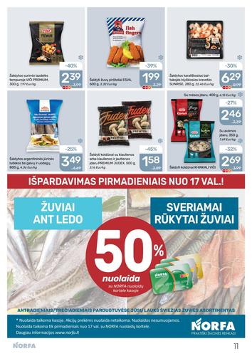 NORFA akcijų leidinys Nr. 10 nuo gegužės 14 d.