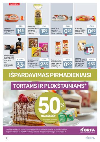 NORFA akcijų leidinys Nr. 10 nuo gegužės 14 d.