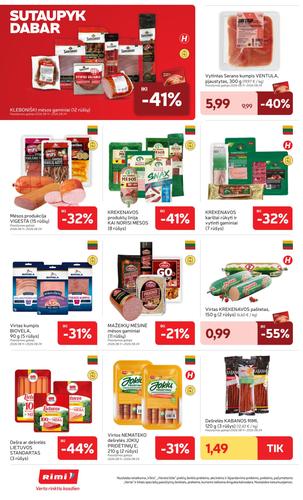 RIMI akcijų leidinys Nr. 34 nuo rugpjūčio 18 d.