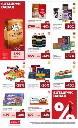 RIMI akcijų leidinys Nr. 34 nuo rugpjūčio 18 d.