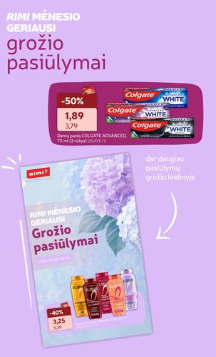 RIMI akcijų leidinys Nr. 34 nuo rugpjūčio 18 d.