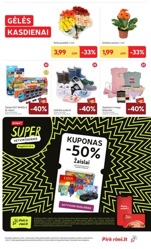 RIMI akcijų leidinys Nr. 34 nuo rugpjūčio 18 d.