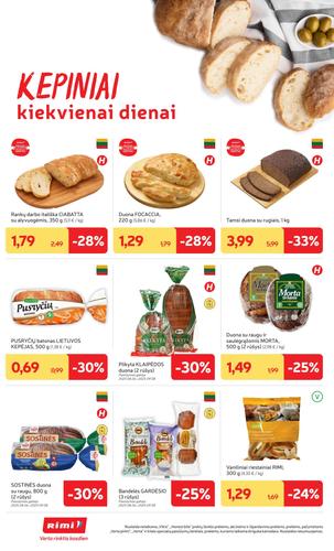 RIMI akcijų leidinys Nr. 36 nuo rugsėjo 2 d.
