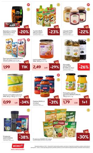 RIMI akcijų leidinys Nr. 36 nuo rugsėjo 2 d.