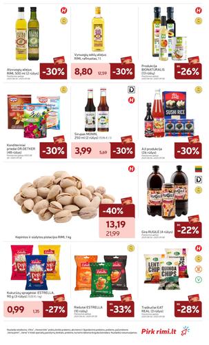 RIMI akcijų leidinys Nr. 36 nuo rugsėjo 2 d.