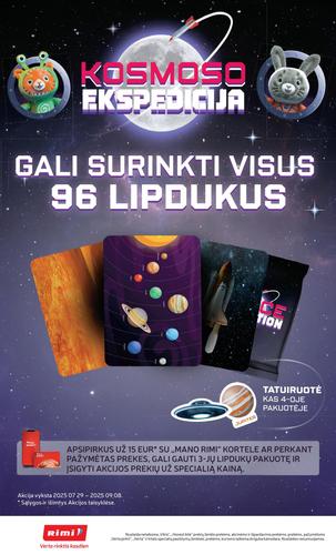 RIMI akcijų leidinys Nr. 36 nuo rugsėjo 2 d.