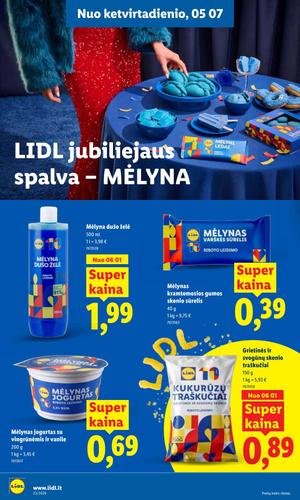 LIDL maisto akcijų leidinys nuo birželio 1 d.