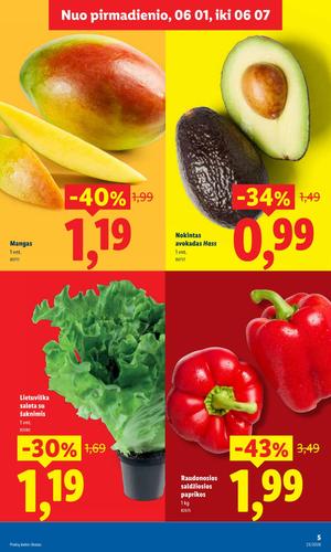 LIDL maisto akcijų leidinys nuo birželio 1 d.
