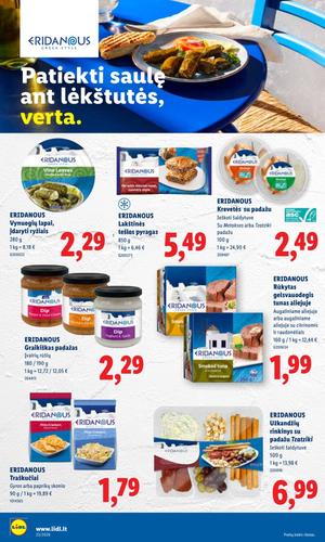 LIDL maisto akcijų leidinys nuo birželio 1 d.