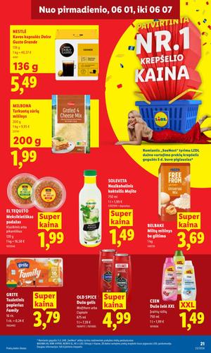 LIDL maisto akcijų leidinys nuo birželio 1 d.