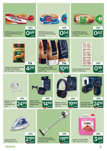 NORFA akcijų leidinys Nr. 5 nuo kovo 5 d.