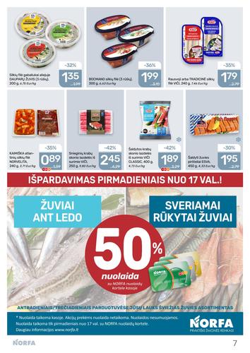 NORFA akcijų leidinys Nr. 5 nuo kovo 5 d.