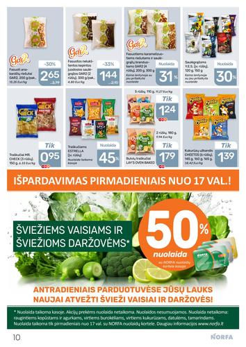 NORFA akcijų leidinys Nr. 5 nuo kovo 5 d.