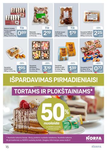 NORFA akcijų leidinys Nr. 5 nuo kovo 5 d.