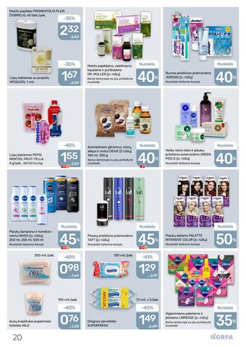 NORFA akcijų leidinys Nr. 5 nuo kovo 5 d.