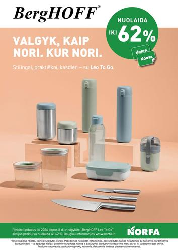 NORFA akcijų leidinys Nr. 5 nuo kovo 5 d.