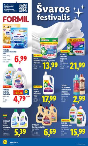 LIDL maisto akcijų leidinys nuo rugsėjo 7 d.