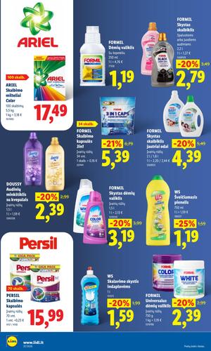 LIDL maisto akcijų leidinys nuo rugsėjo 7 d.