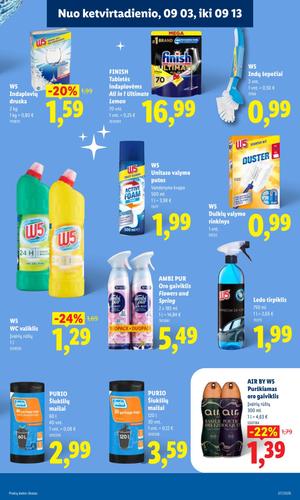 LIDL maisto akcijų leidinys nuo rugsėjo 7 d.